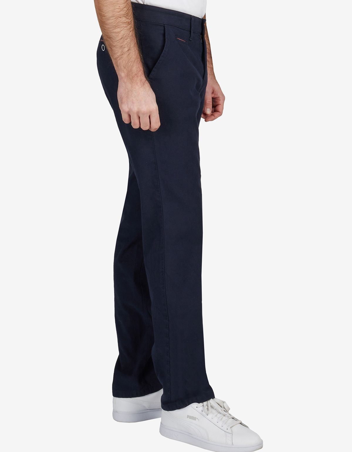 Брюки синие мужские Club Of Comfort из хлопка и льна | купить в интернет-магазине Olymp-Men