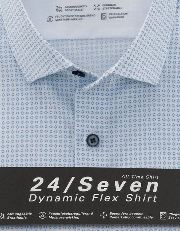 Рубашка с принтом OLYMP Level Five 24/7, body fit | купить в интернет-магазине Olymp-Men