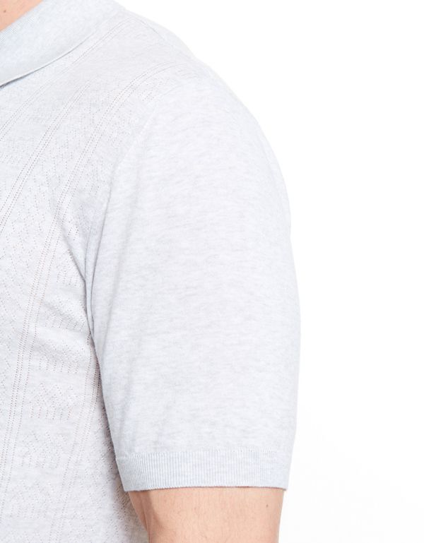 Поло мужское серое на молнии Gratude | купить в интернет-магазине Olymp-Men