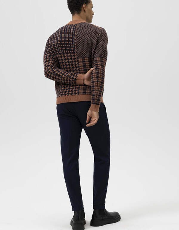 Свитер мужской Olymp с рисунком, body fit | купить в интернет-магазине Olymp-Men