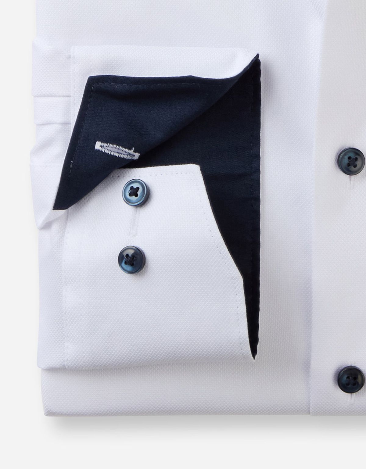 Рубашка белая мужская OLYMP Luxor Big, прямой крой | купить в интернет-магазине Olymp-Men