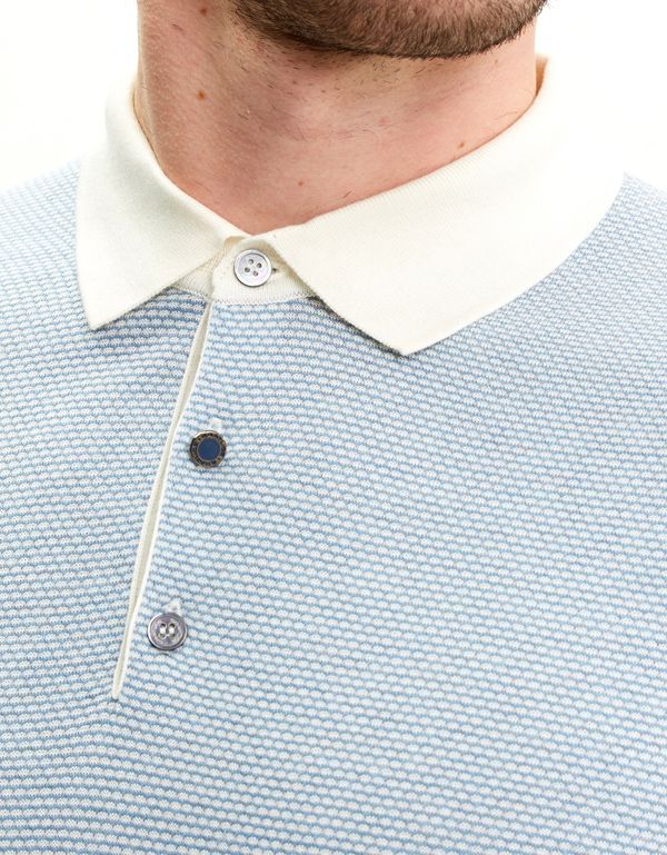 Поло мужское на пуговицах Gratude хлопок с шёлком | купить в интернет-магазине Olymp-Men