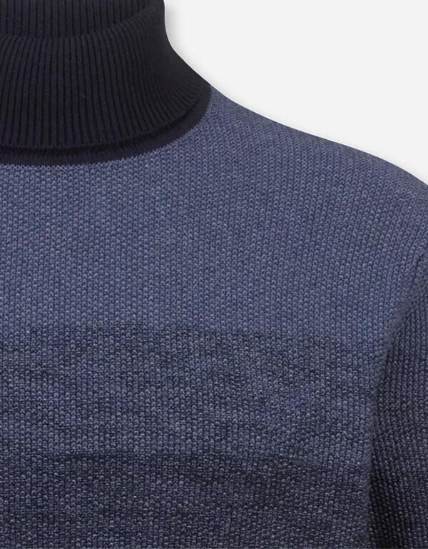 Свитер голубой в полоску Olymp, modern fit | купить в интернет-магазине Olymp-Men