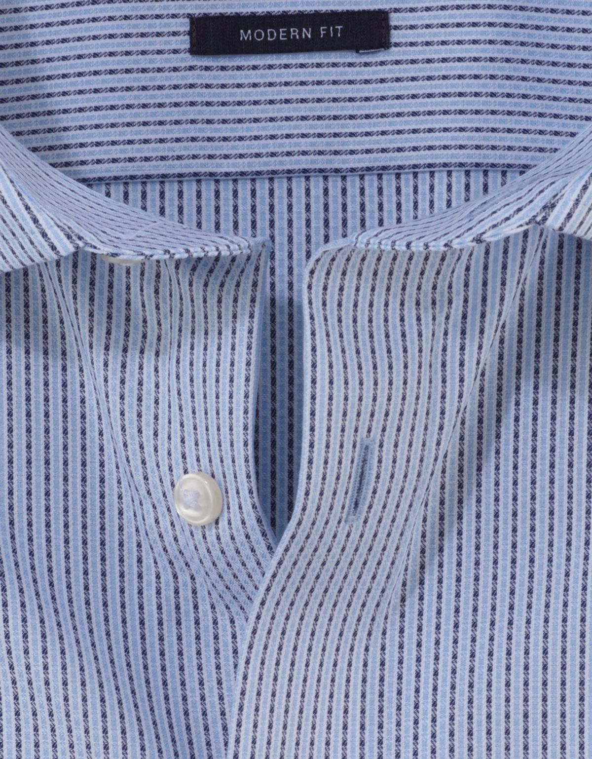 Рубашка мужская в полоску OLYMP Luxor, modern fit на высокий рост | купить в интернет-магазине Olymp-Men