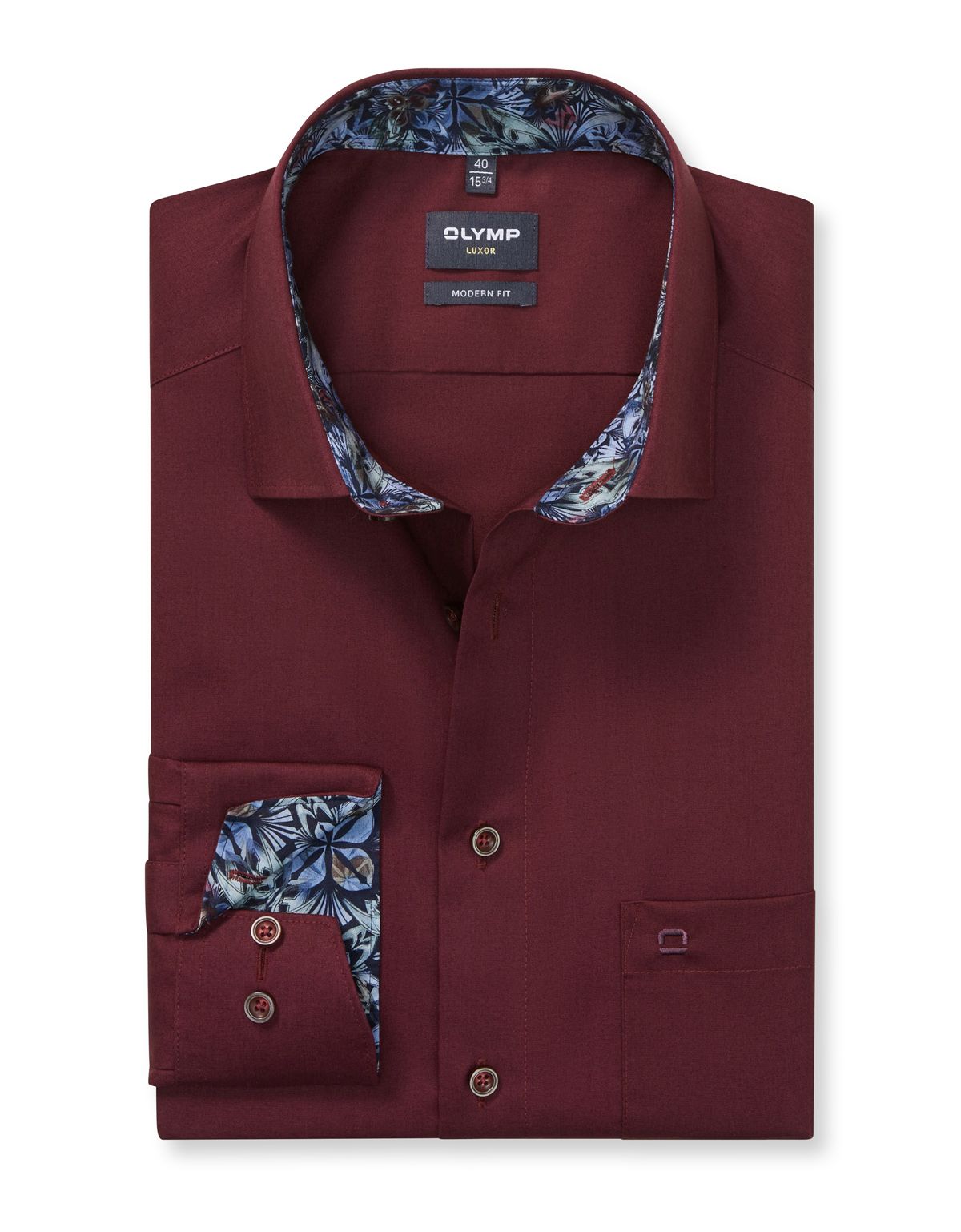 Рубашка классическая OLYMP Luxor, modern fit на рост до 176 | купить в интернет-магазине Olymp-Men