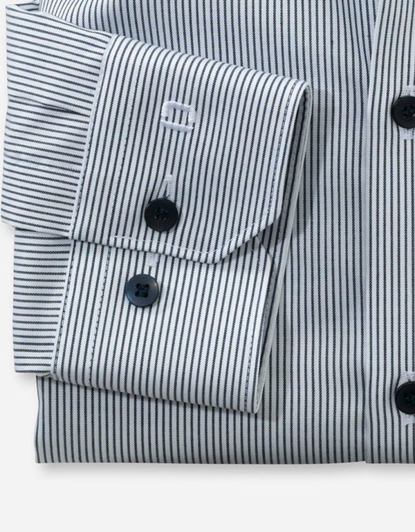 Рубашка мужская классическая в полоску OLYMP №6, супер слим | купить в интернет-магазине Olymp-Men