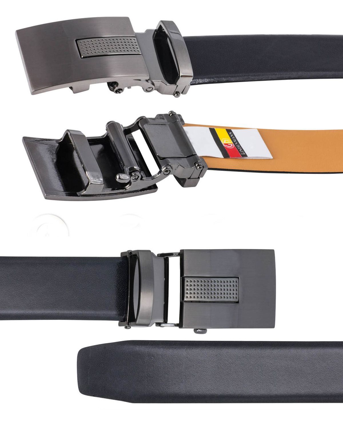 Ремень Lindenmann с автоматической пряжкой мужские | купить в интернет-магазине Olymp-Men