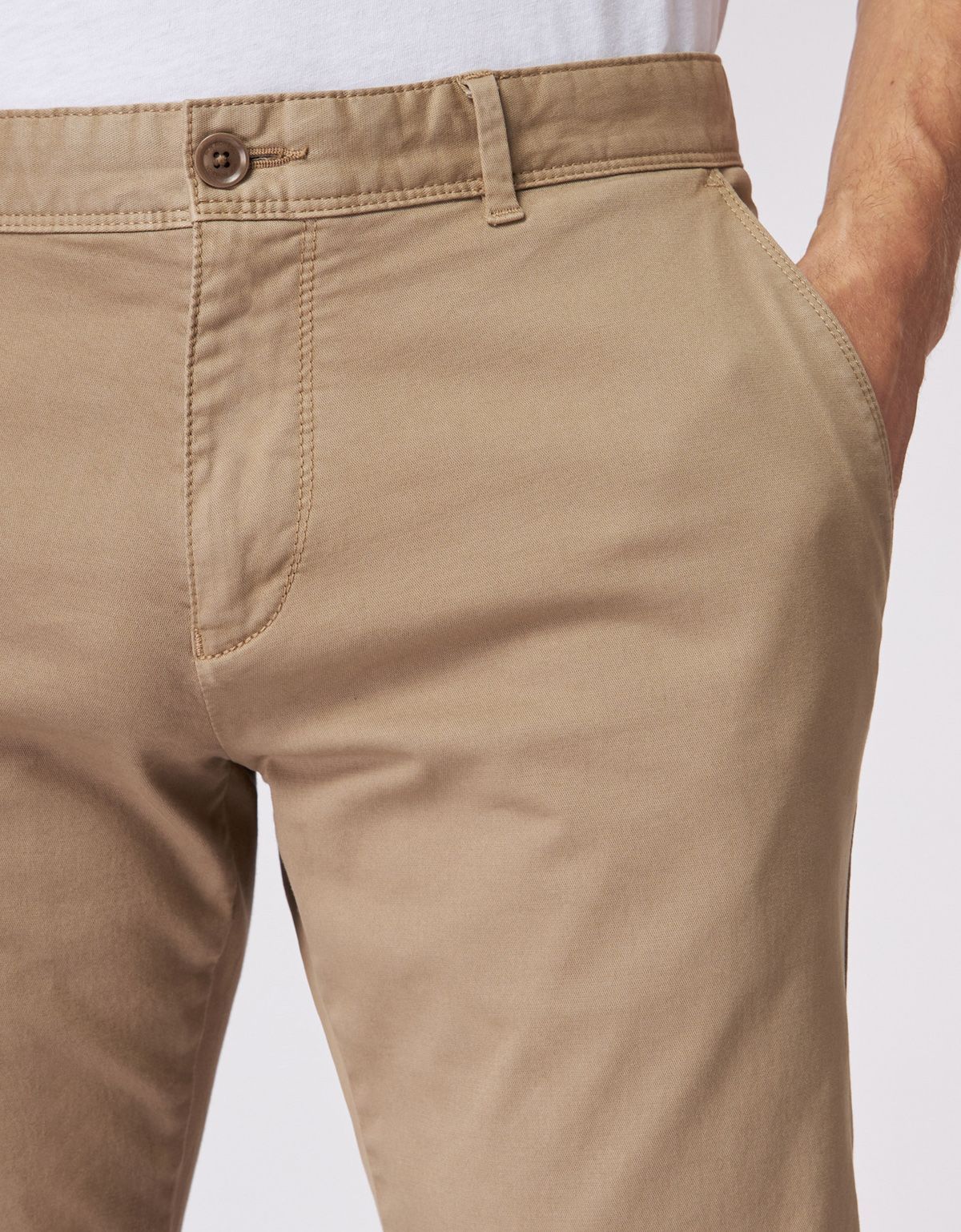 Брюки чинос мужские бежевые ROY ROBSON | купить в интернет-магазине Olymp-Men