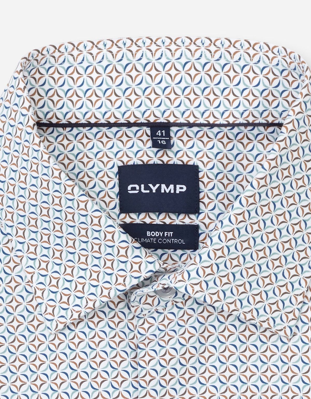 Рубашки Olymp с рисунком, климат-контроль, боди фит | купить в интернет-магазине Olymp-Men
