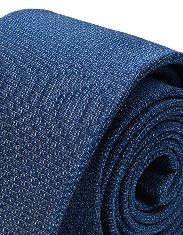 Галстук удлиненный шёлковый Bernd Hennes c объемным принтом, 8,5 см | купить в интернет-магазине Olymp-Men