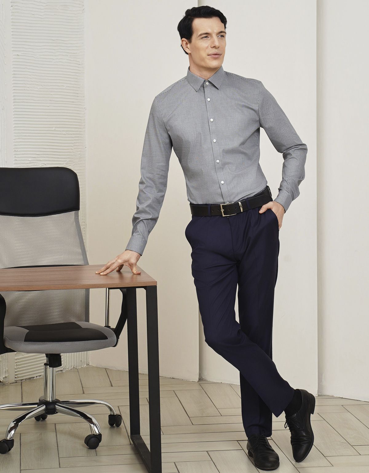 Сорочка классическая мужская OLYMP №6, супер слим | купить в интернет-магазине Olymp-Men