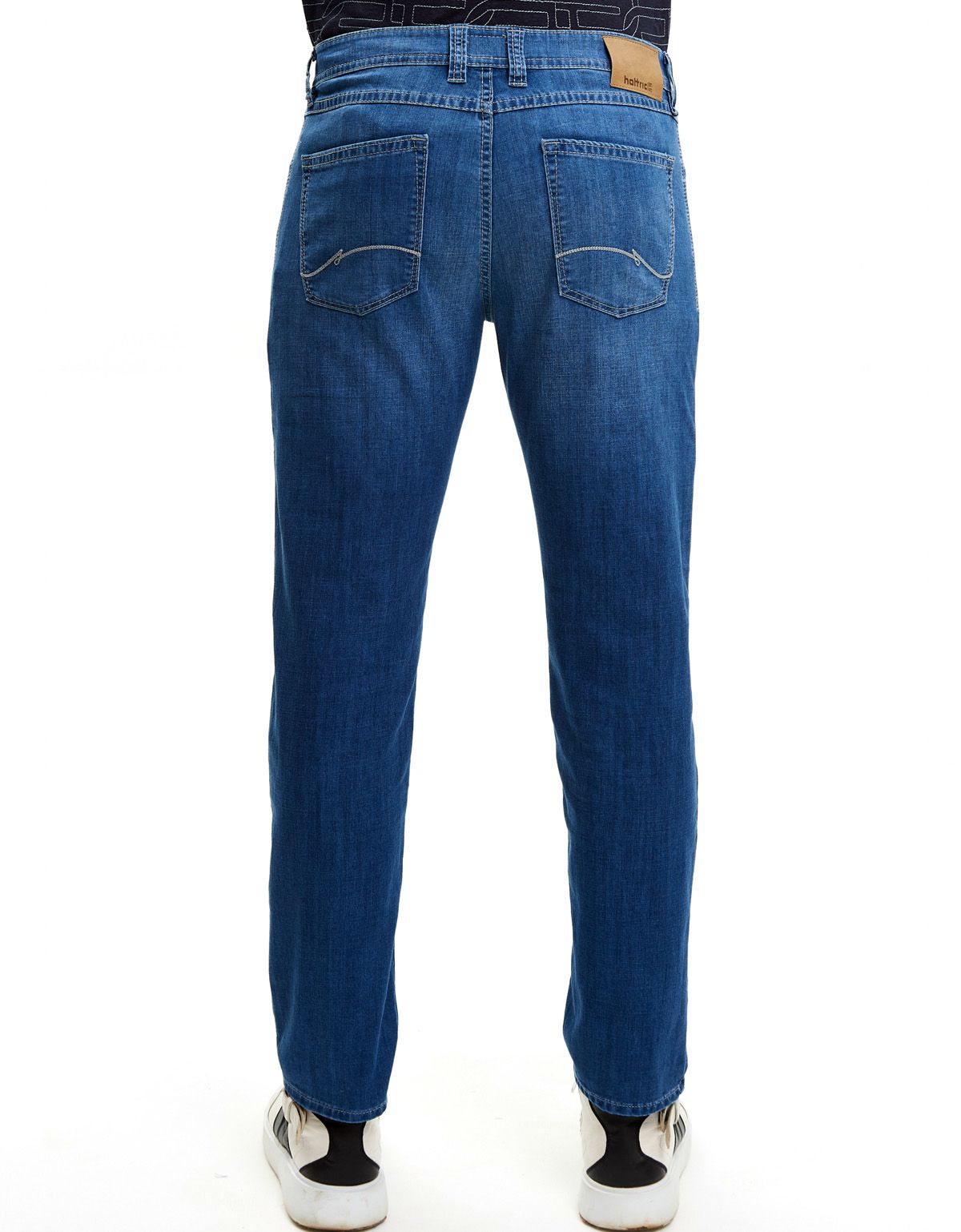 Джинсы голубые мужские Hattric прямого кроя | купить в интернет-магазине Olymp-Men
