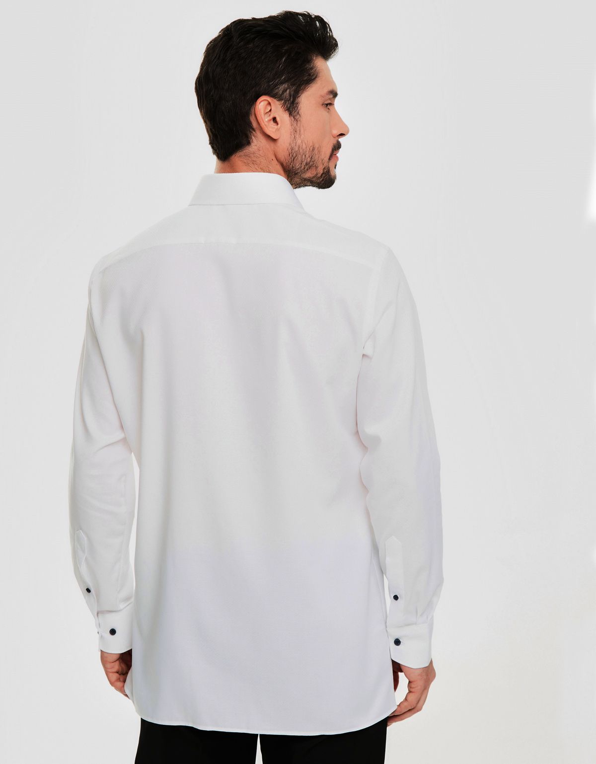 Сорочка мужская классическая OLYMP Luxor, modern fit, фактурная ткань | купить в интернет-магазине Olymp-Men