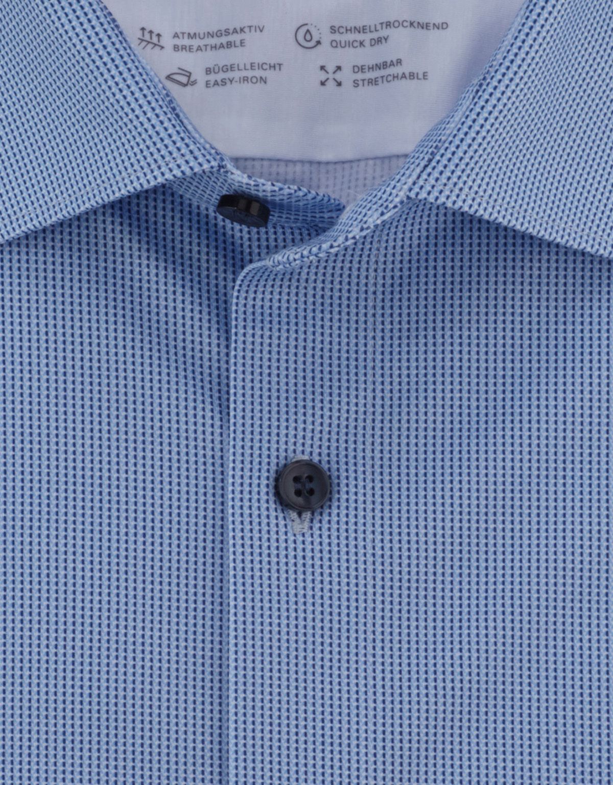 Рубашка трикотажная OLYMP Level Five, body fit на высокий рост | купить в интернет-магазине Olymp-Men