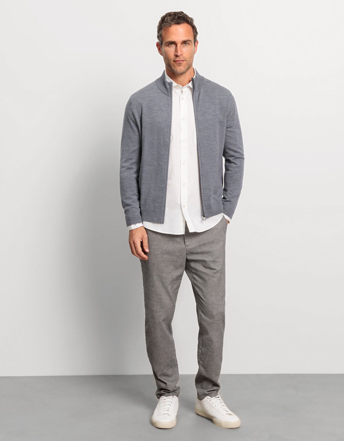 Кардиган мужской на молнии Olymp | купить в интернет-магазине Olymp-Men