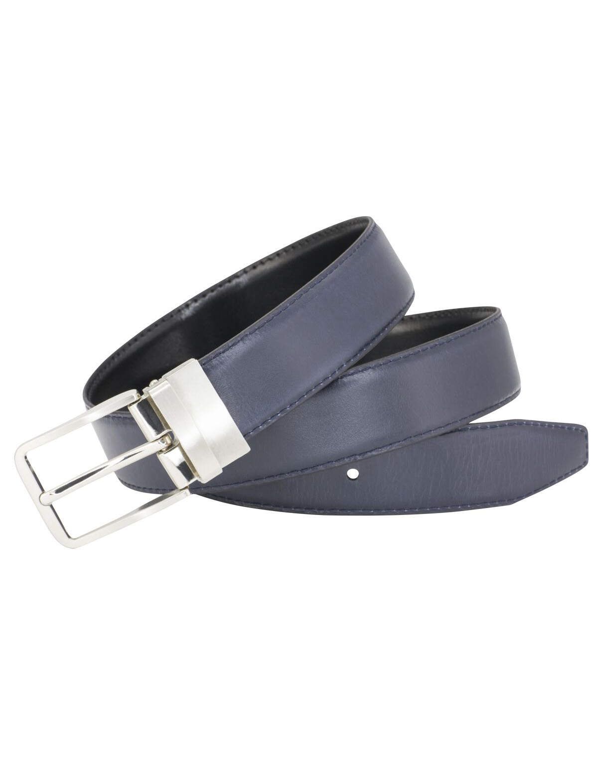 Ремень Lindenmann двухсторонний с реверсивной пряжкой мужские | купить в интернет-магазине Olymp-Men