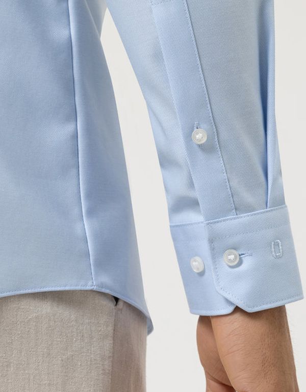 Рубашка мужская классическая OLYMP №6, твил, супер слим | купить в интернет-магазине Olymp-Men