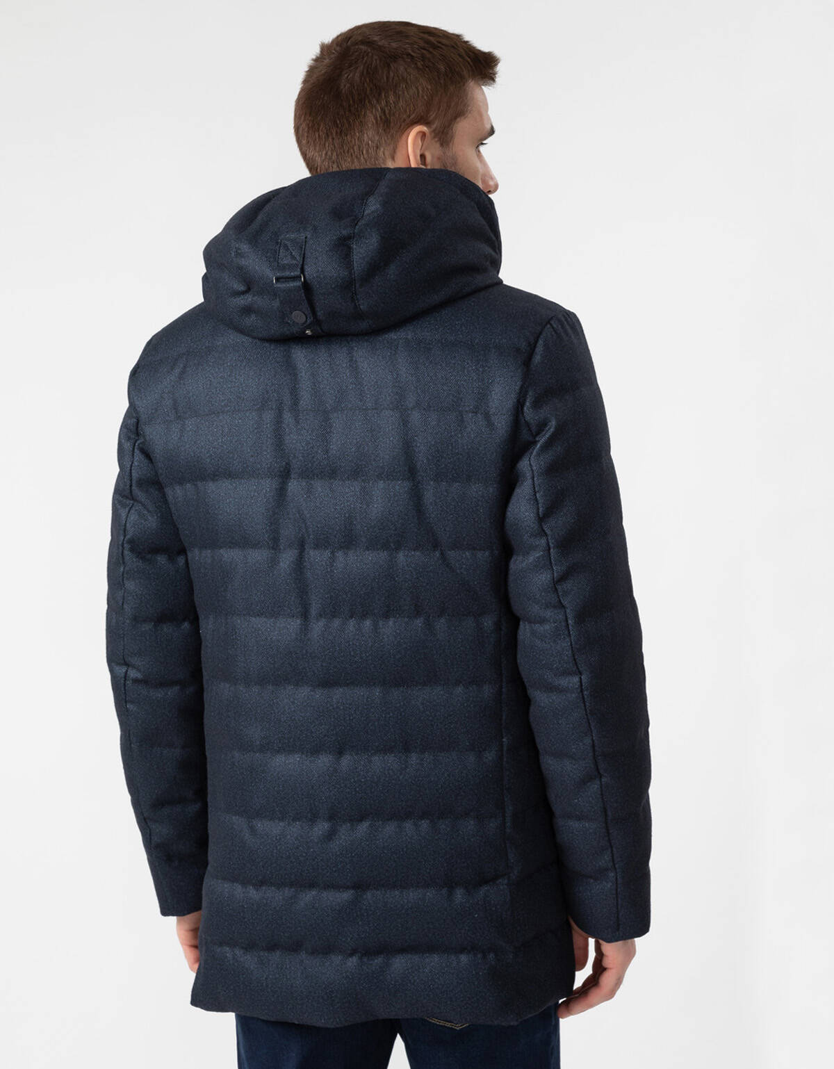 Куртка утеплённая Meucci стеганая с капюшоном | купить в интернет-магазине Olymp-Men