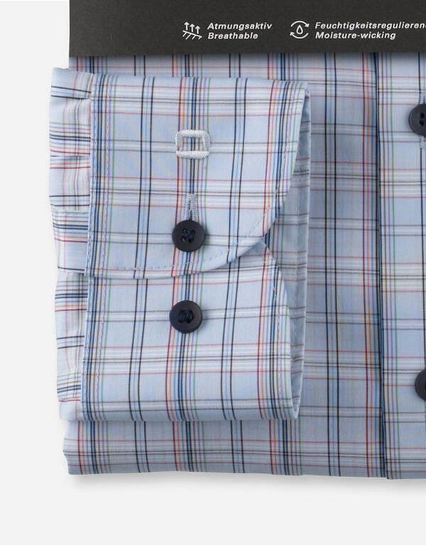 Рубашка в клетку OLYMP Level Five 24/7, body fit | купить в интернет-магазине Olymp-Men