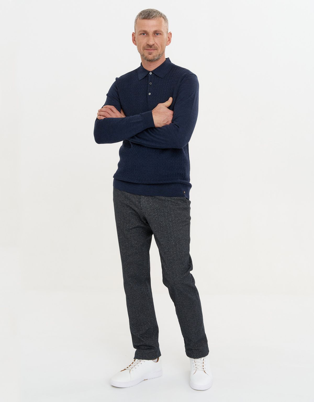 Брюки мужские серые зимние w.Wegener | купить в интернет-магазине Olymp-Men