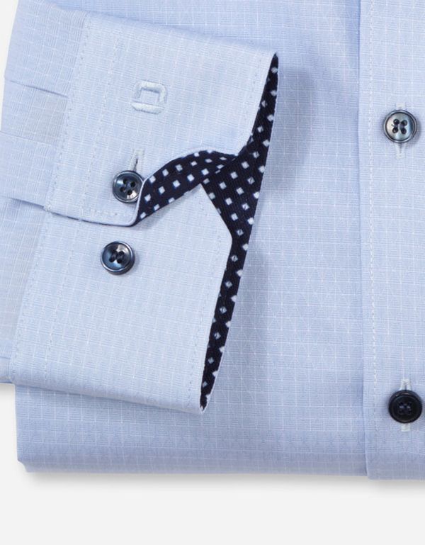 Сорочка мужская OLYMP №6, супер слим на высокий рост | купить в интернет-магазине Olymp-Men