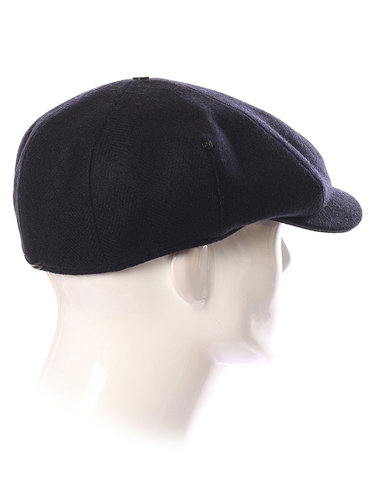 Кепка чёрная мужская Bersar восьмиклинка с ушками | купить в интернет-магазине Olymp-Men