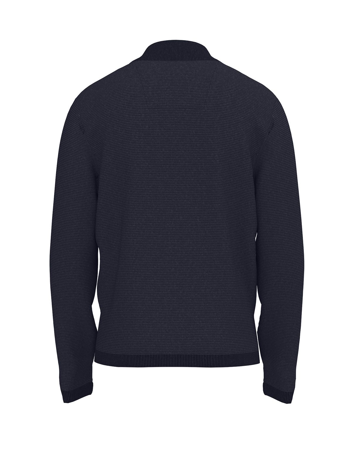 Кардиган на молнии тёмно-синий Fynch-Hatton | купить в интернет-магазине Olymp-Men