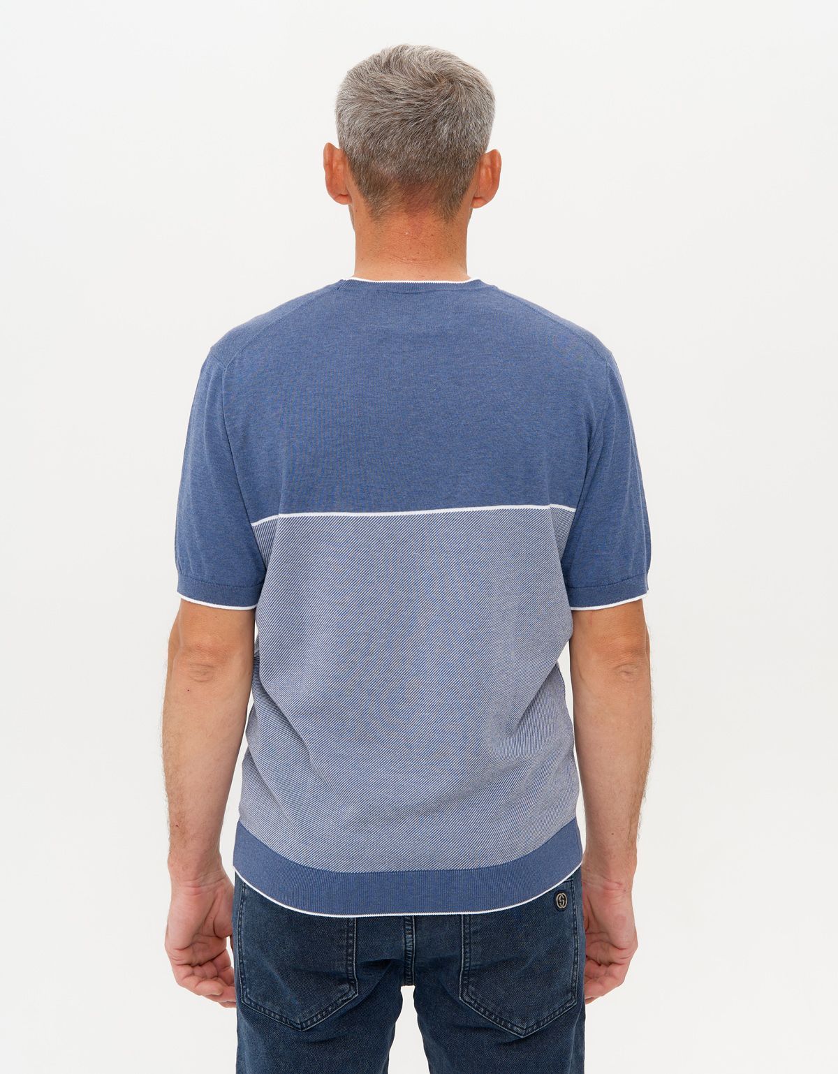 Джемпер мужской с коротким рукавом Gratude | интернет-магазин Olymp-Men