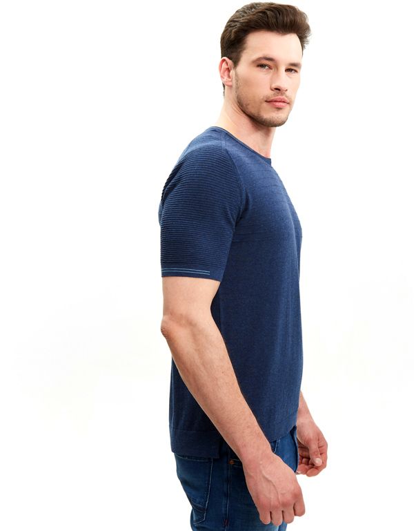 Джемпер мужской с коротким рукавом Gratude | интернет-магазин Olymp-Men