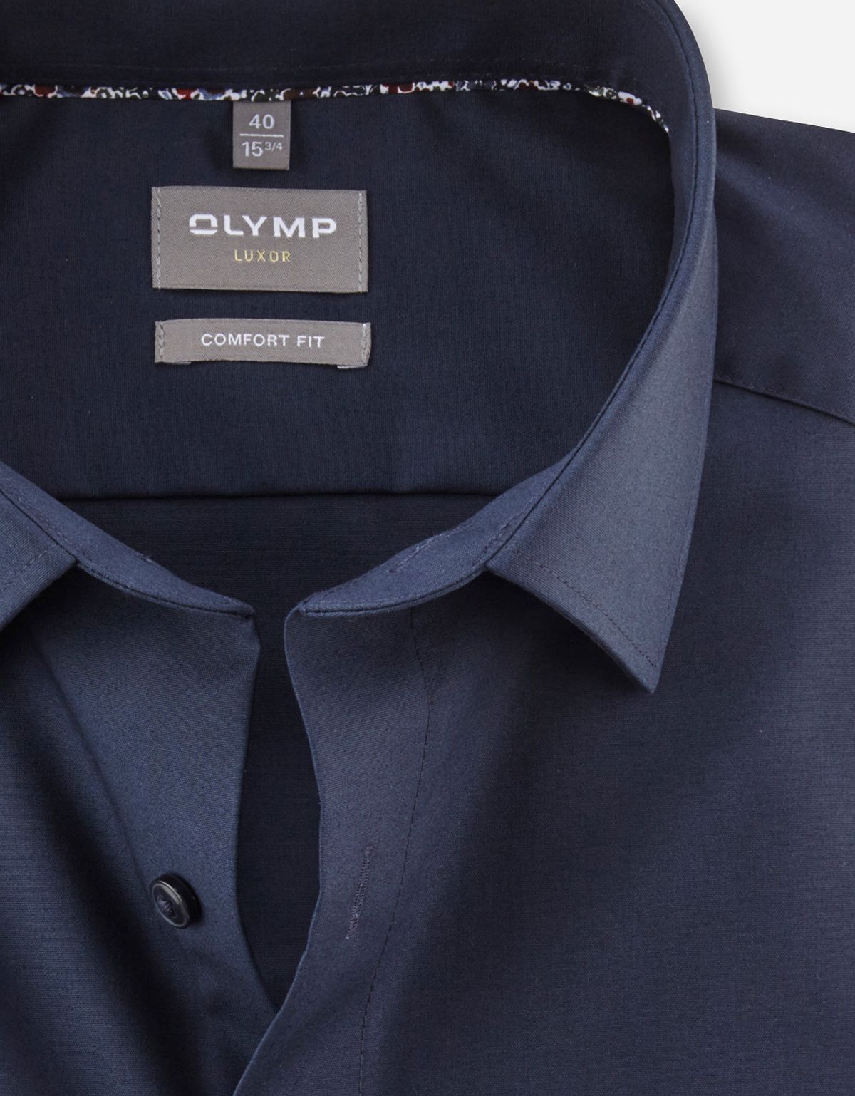 Рубашка мужская с длинным рукавом OLYMP Luxor, прямой крой | купить в интернет-магазине Olymp-Men