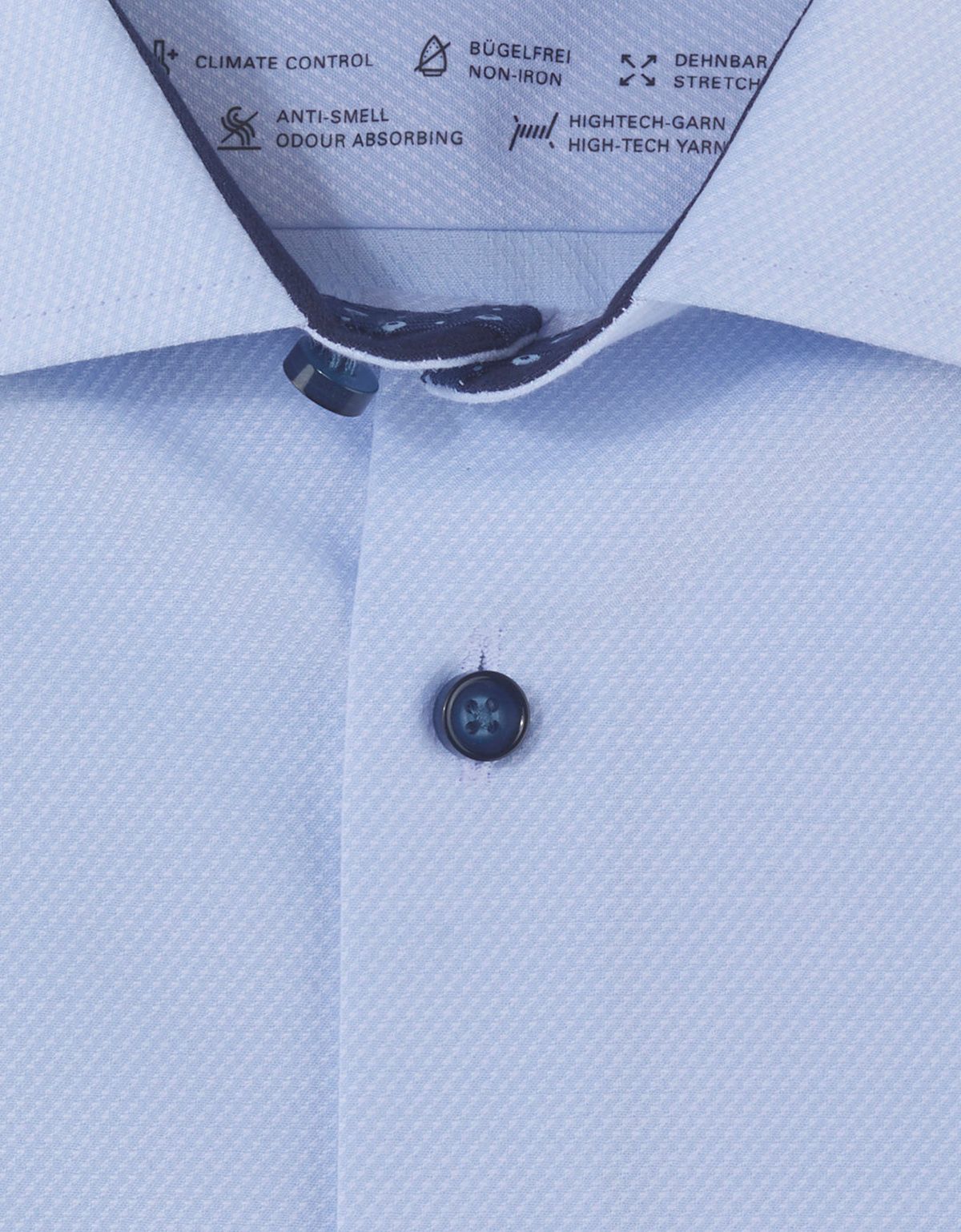 Рубашка с длинным рукавом OLYMP Luxor 24/7 климат-контроль, modern fit | купить в интернет-магазине Olymp-Men