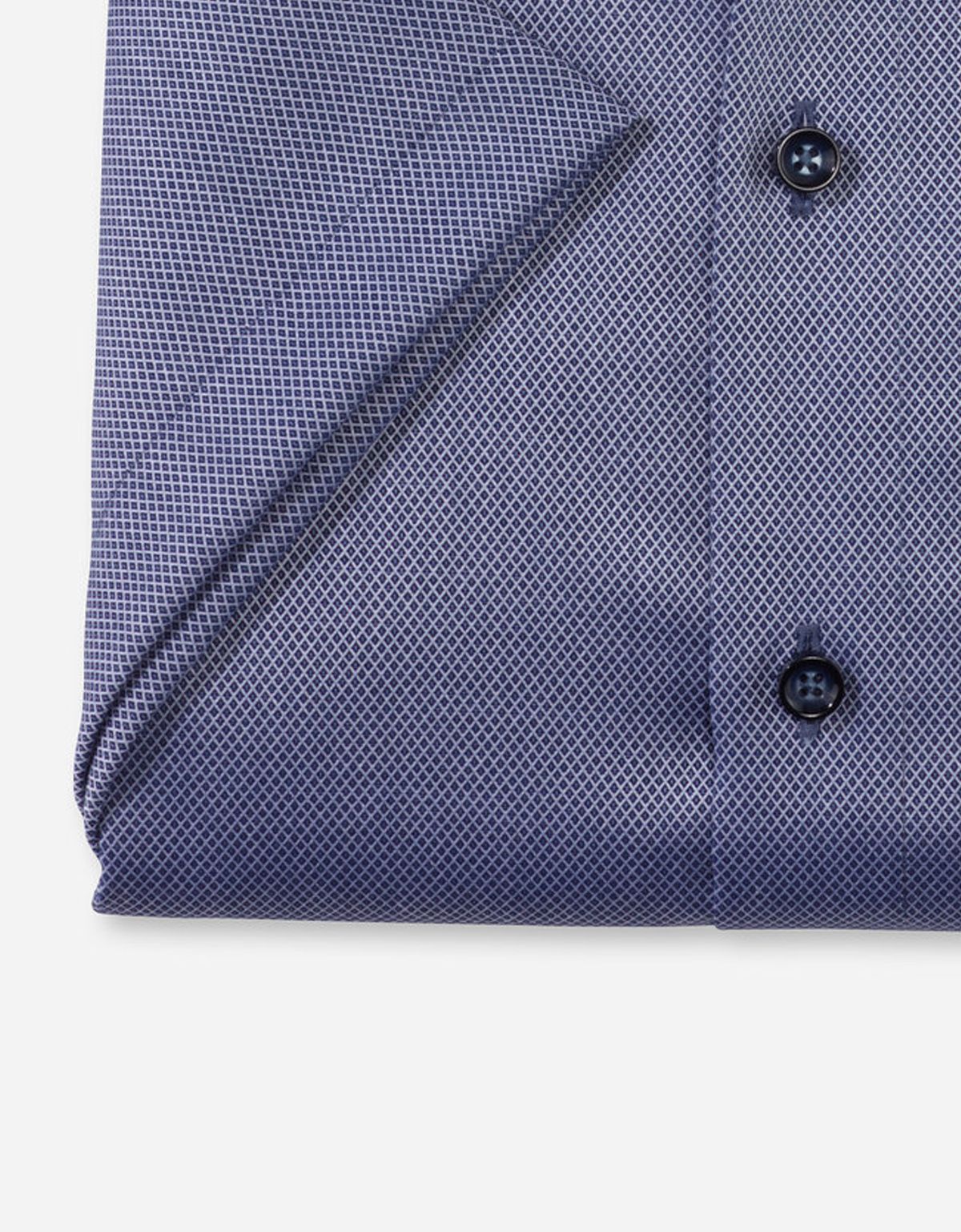 Сорочка синяя мужская классическая OLYMP Luxor прямая