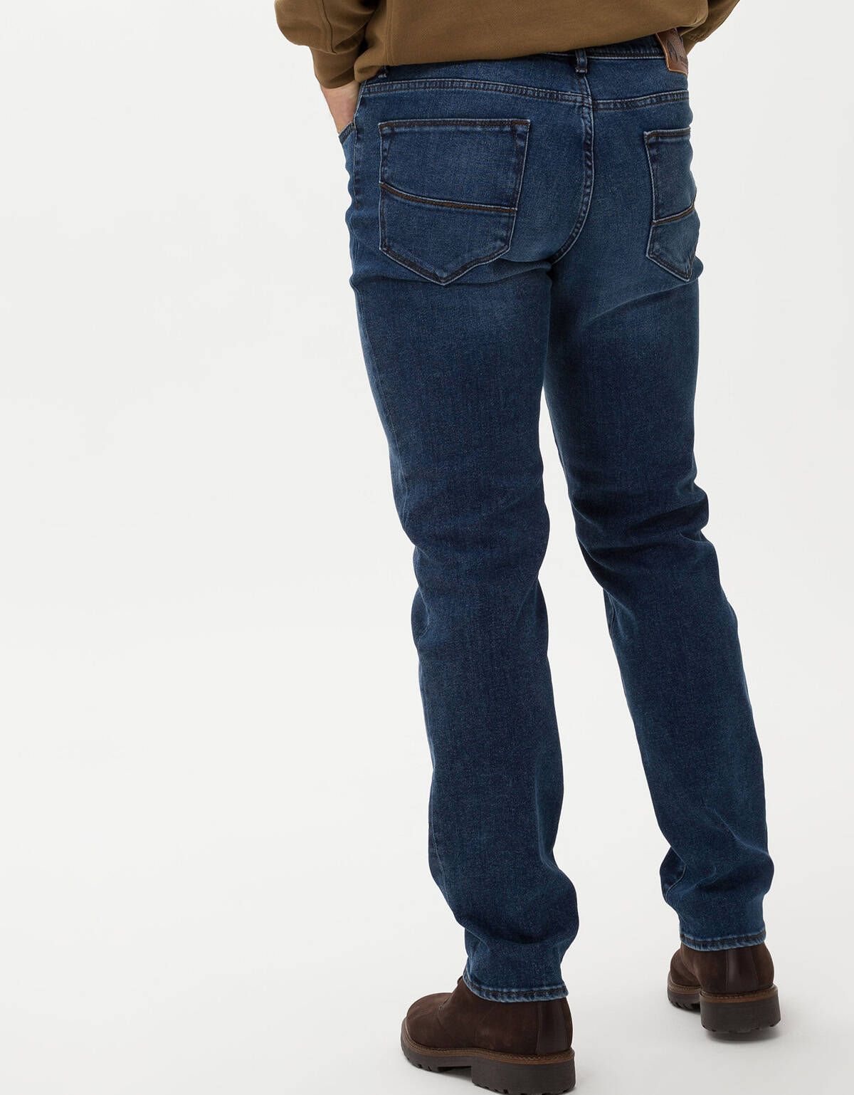 Джинсы синие мужские Brax зауженные | купить в интернет-магазине Olymp-Men