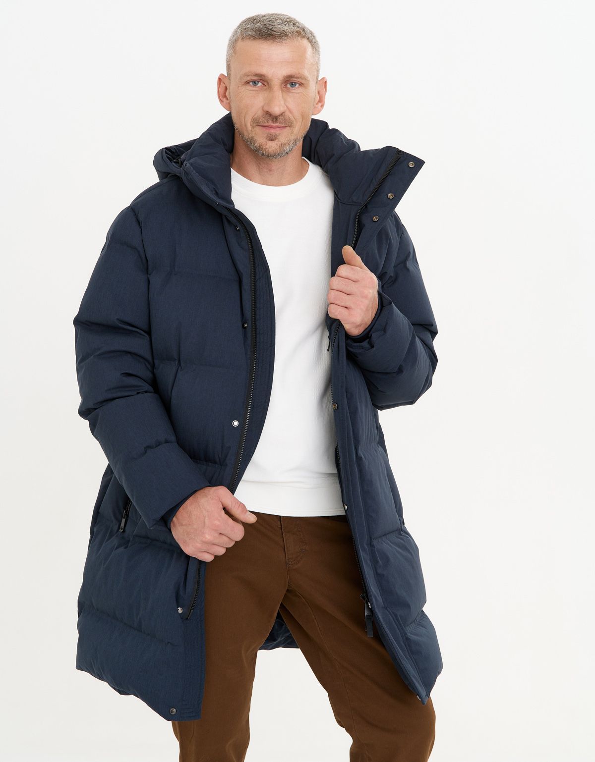 Пуховик мужской удлиненный Roy Robson | купить в интернет-магазине Olymp-Men