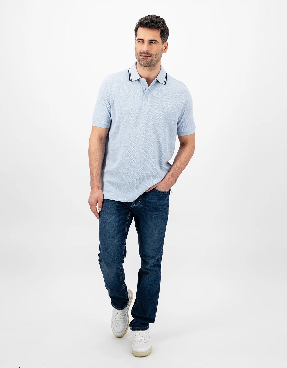 Поло мужское Fynch-Hatton на кнопках | купить в интернет-магазине Olymp-Men