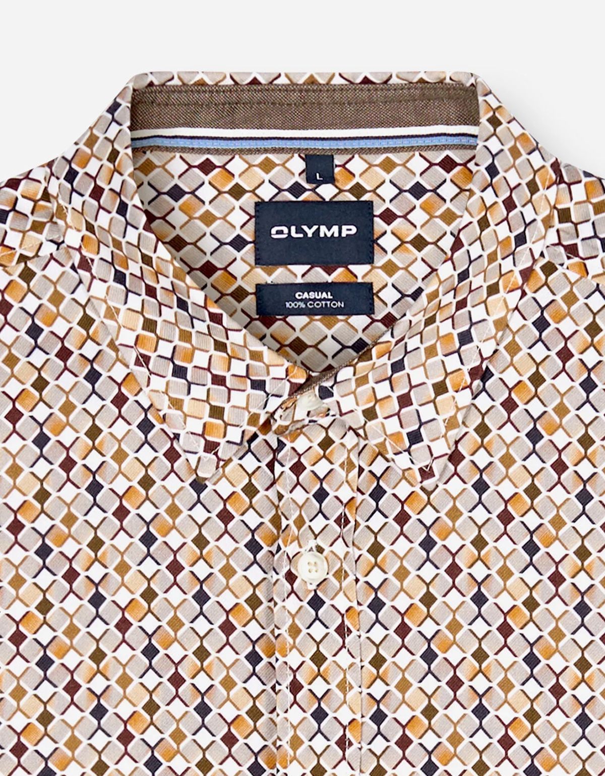 Рубашка мужская Olymp с рисунком | купить в интернет-магазине Olymp-Men