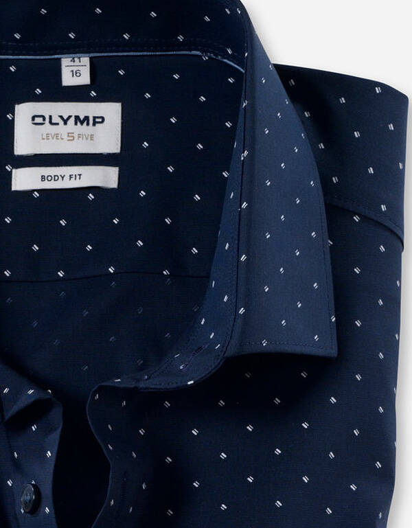 Рубашка мужская классическая OLYMP, body fit | купить в интернет-магазине Olymp-Men