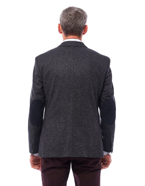 Пиджак мужской шерстяной Roy Robson с локтями из замши, modern fit | купить в интернет-магазине Olymp-Men