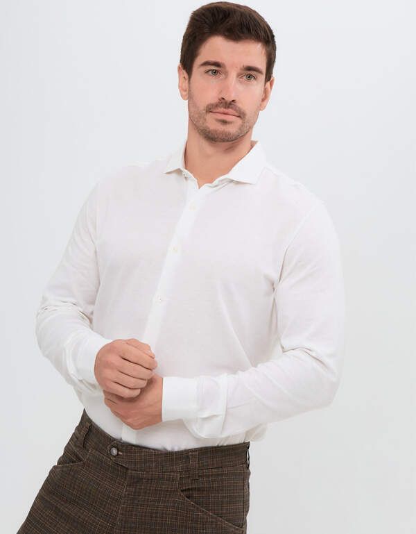 Рубашка  мужская PLATIN, slim fit, артикул 1000-100UF-TP