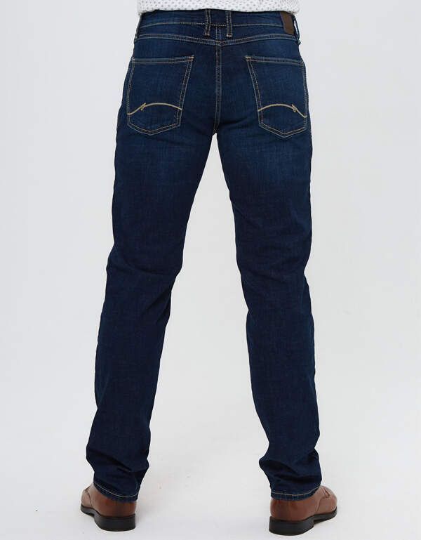 Джинсы синие мужские Hattric, regular fit | купить в интернет-магазине Olymp-Men