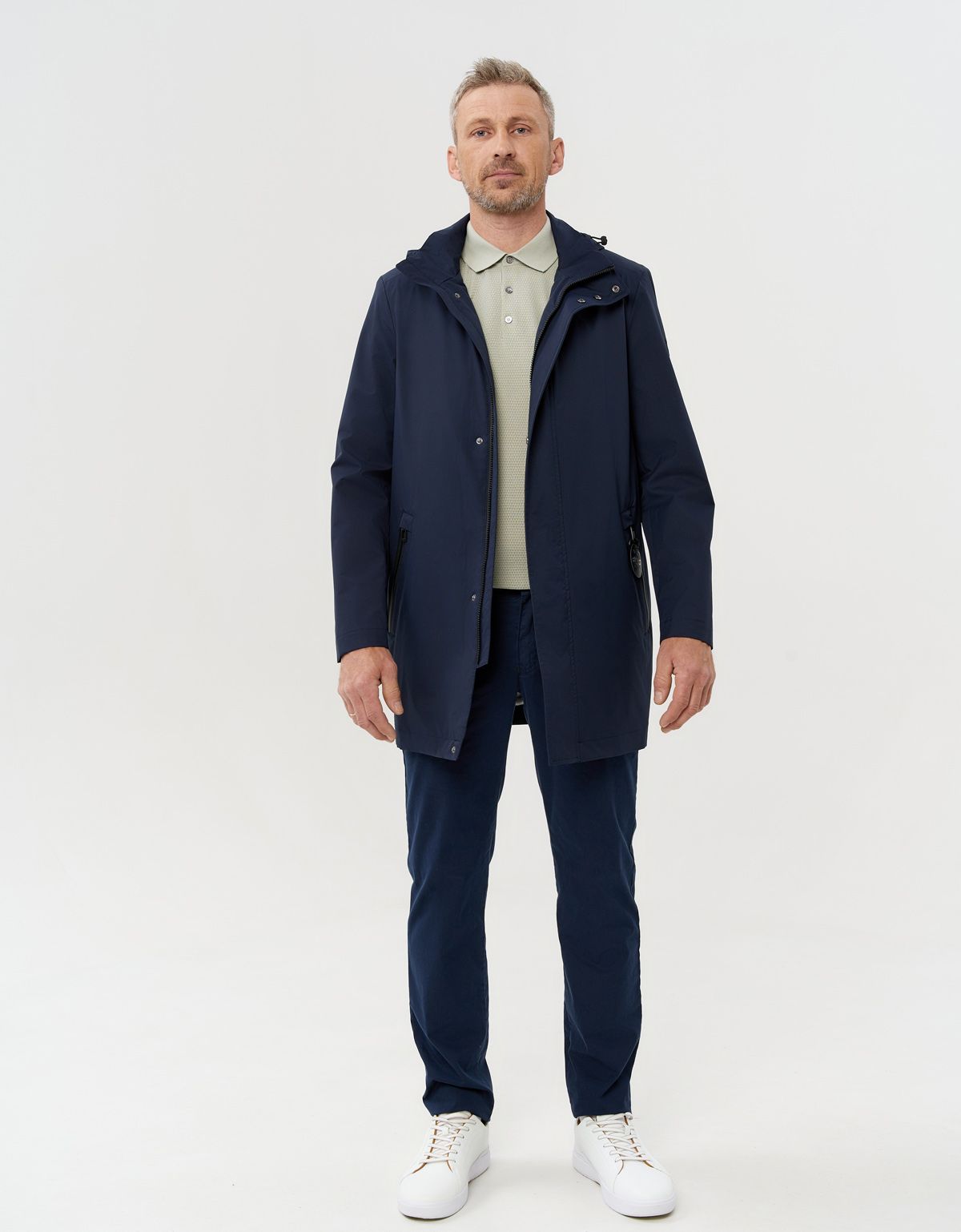 Куртка-плащ с капюшоном New Canadian | купить в интернет-магазине Olymp-Men