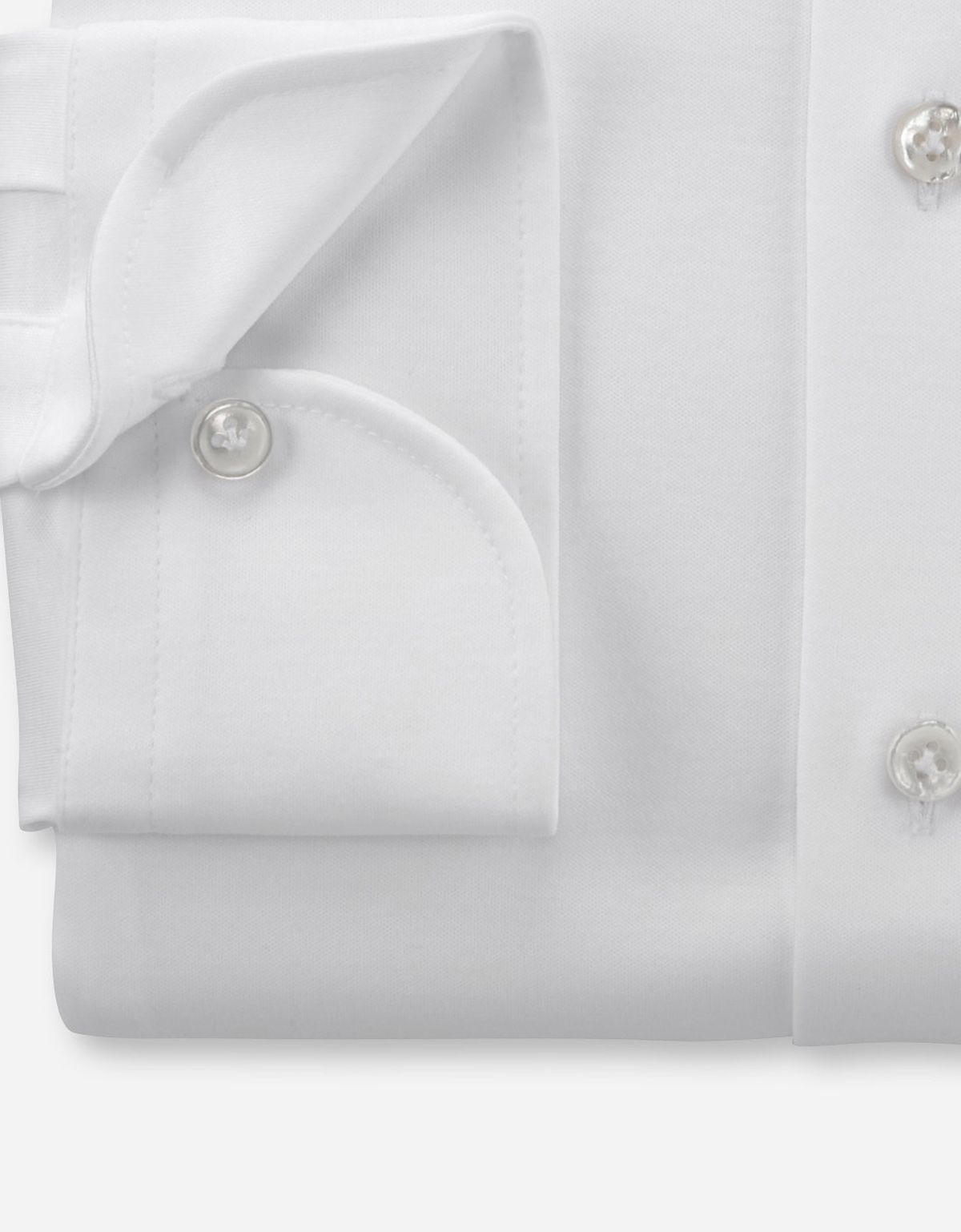 Рубашка мужская трикотажная Signature белая однотонная