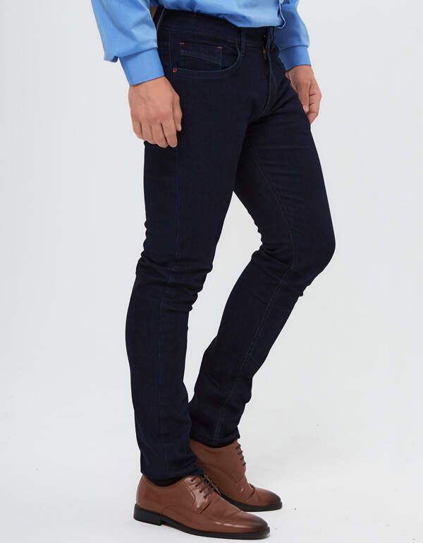 Джинсы синие мужские Hattric, slim fit | купить в интернет-магазине Olymp-Men