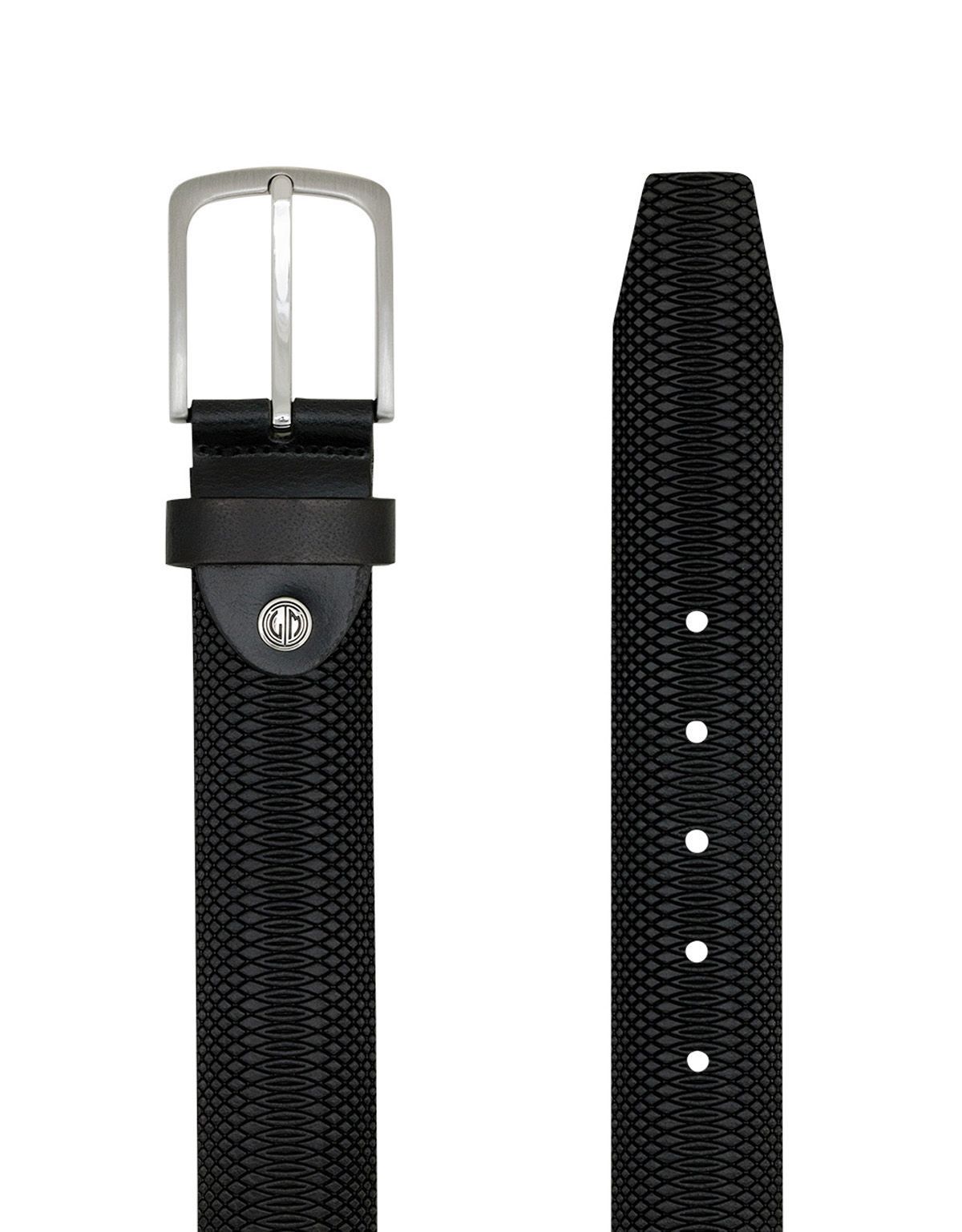 Ремень под джинсы Lindenmann, с тиснением мужские | купить в интернет-магазине Olymp-Men