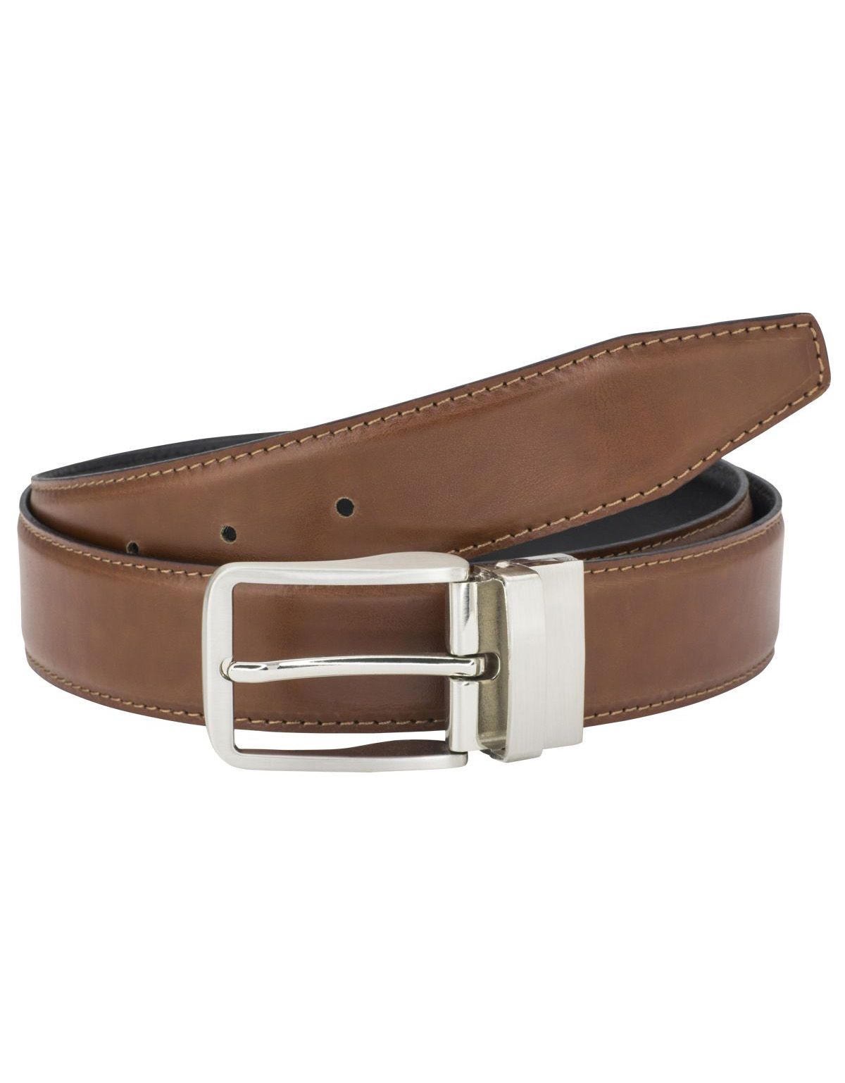 Ремень мужской Lindenmann двухсторонний с реверсивной пряжкой мужские | купить в интернет-магазине Olymp-Men