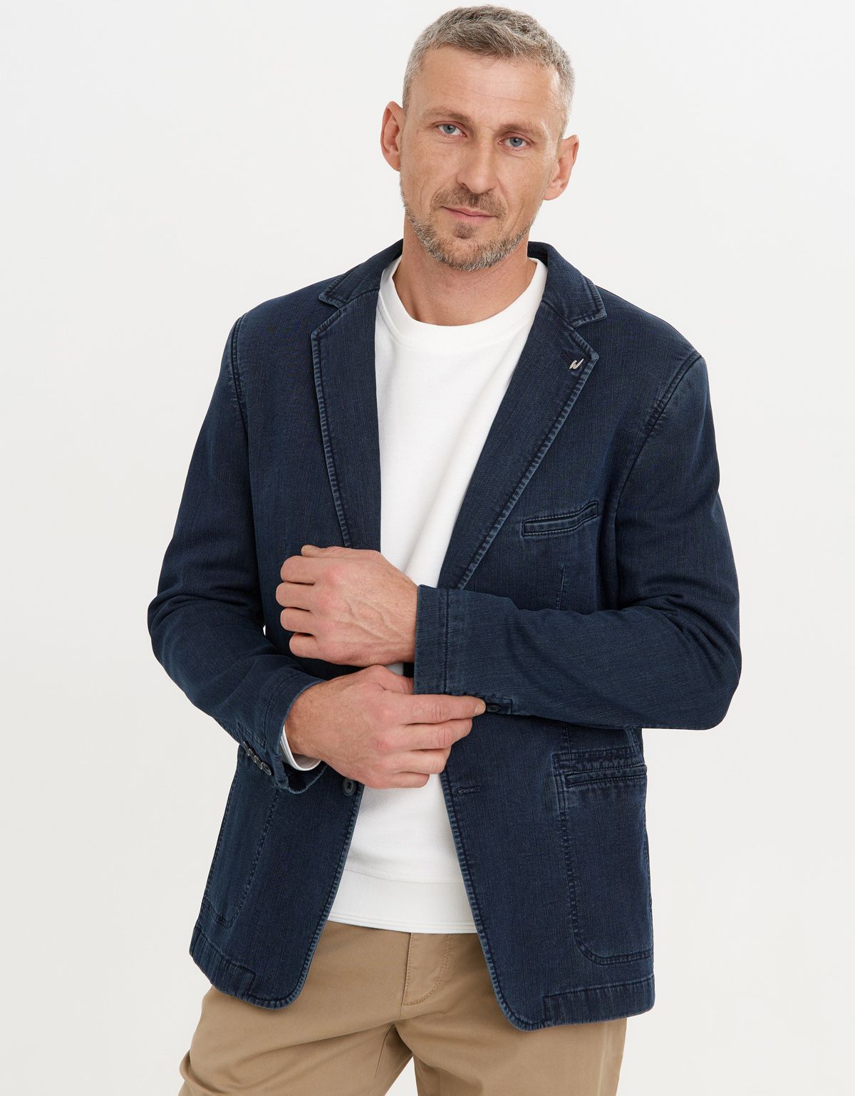 Пиджак джинсовый мужской w.WEGENER | купить в интернет-магазине Olymp-Men