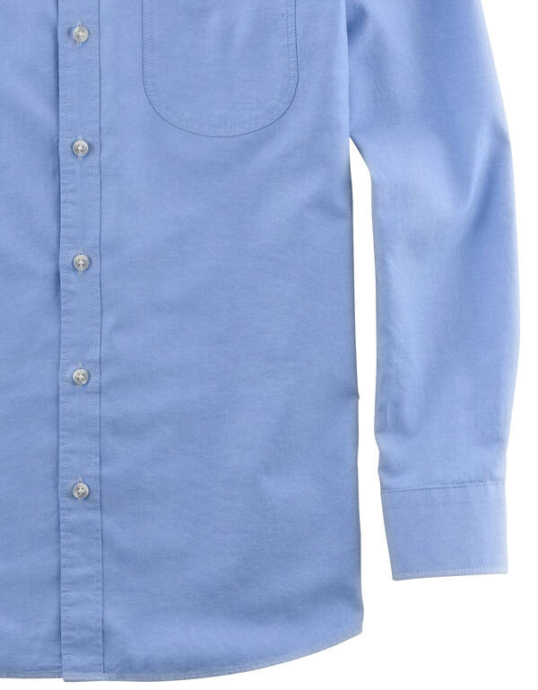 Рубашка голубая мужская OLYMP Casual, modern fit | купить в интернет-магазине Olymp-Men