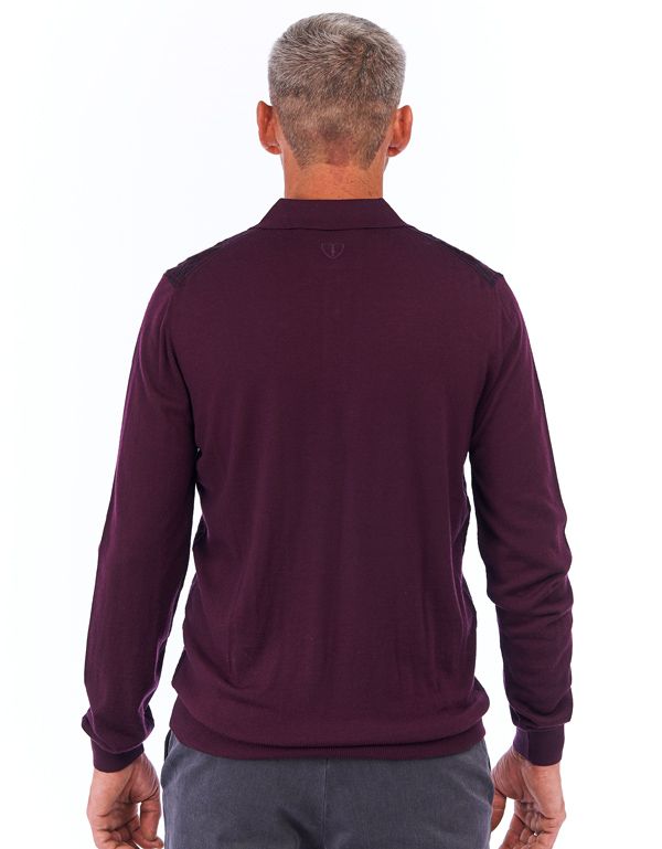 Поло мужское на пуговицах Gratude из тонкой шерсти | купить в интернет-магазине Olymp-Men