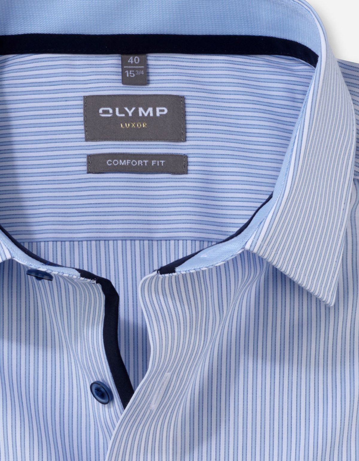 Сорочка мужская в полоску OLYMP Luxor, comfort fit | купить в интернет-магазине Olymp-Men