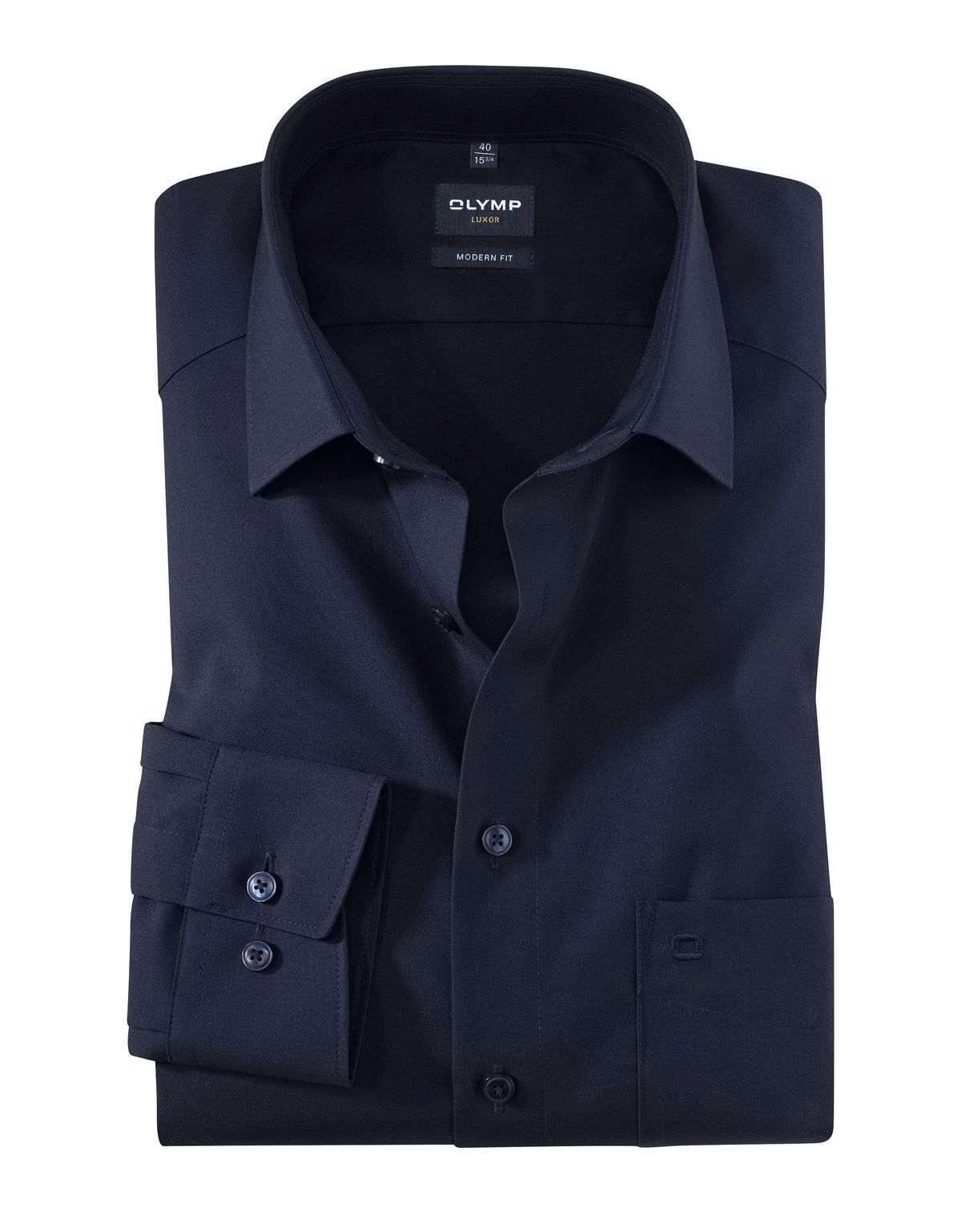 Классическая сорочка OLYMP Luxor, modern fit[СИНИЙ]